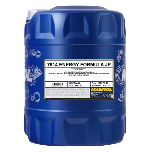 Mannol energy formula - mannol,
